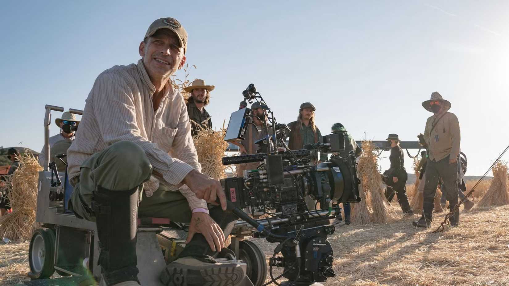 Zack Snyder on Rebel Moon set