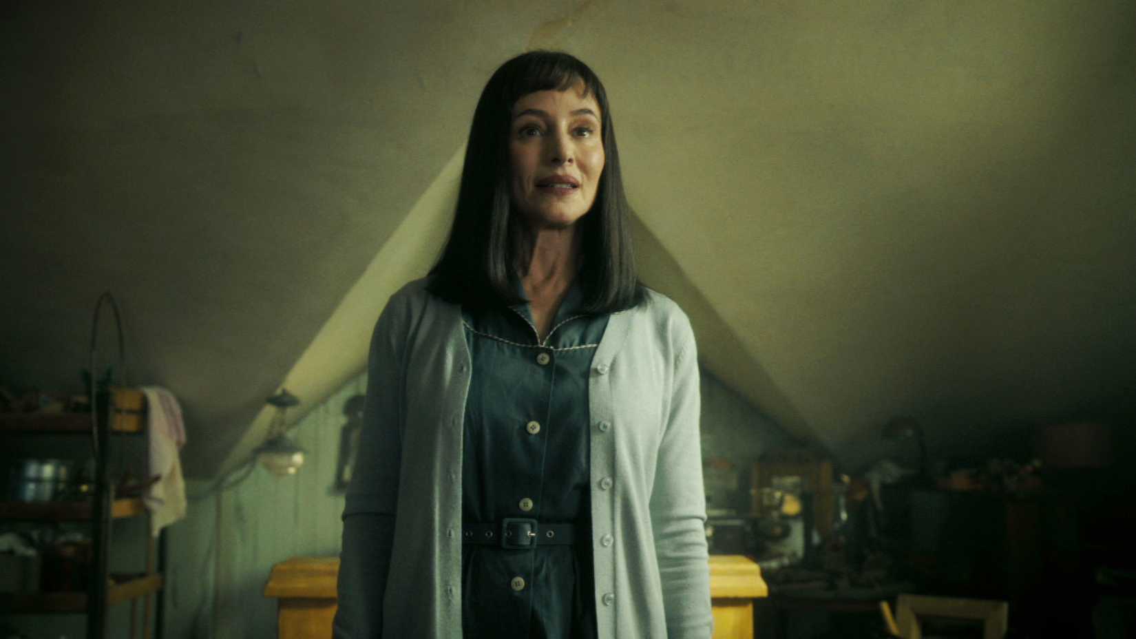 Madeline Stowe as Mrs. Kersh in IT: Welcome to Derry