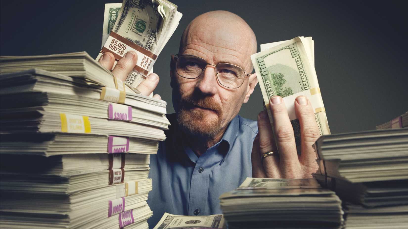 Bryan Cranston as Walter White in Breaking Bad