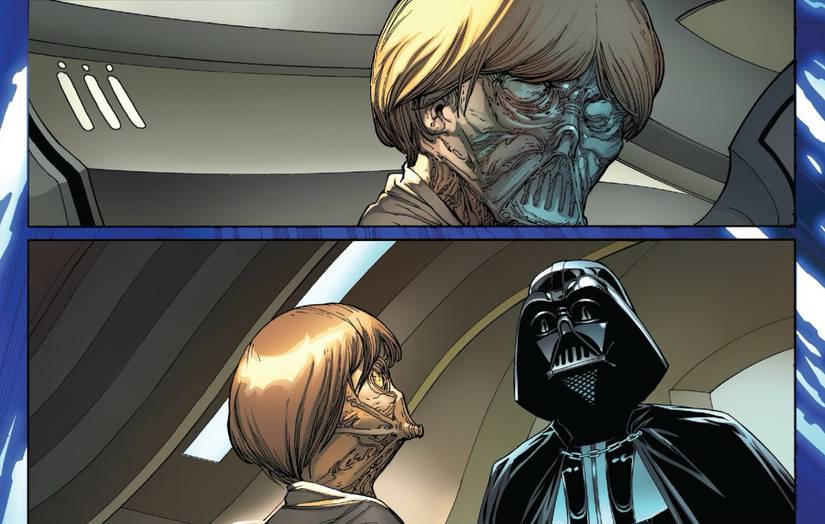 Aankin With Vader's Face in Darth Vader #21 (2017)