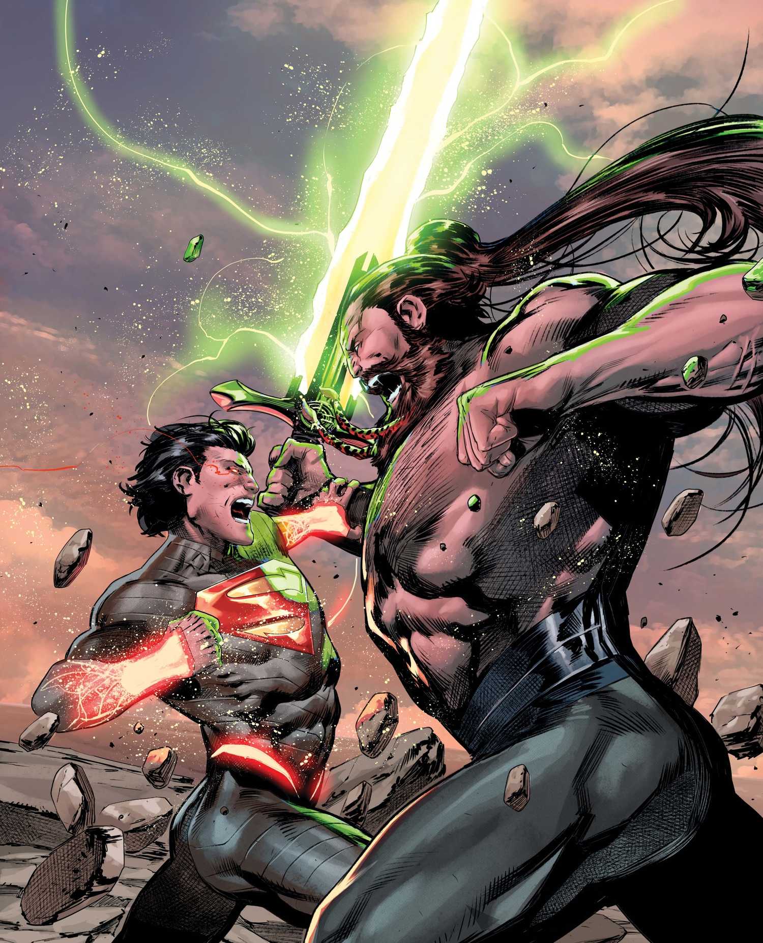 Ghul Superman Faces The Greatest Kryptonite Sword in DC History