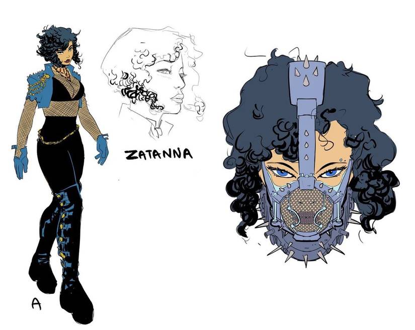 Absolute Zatanna Character design
