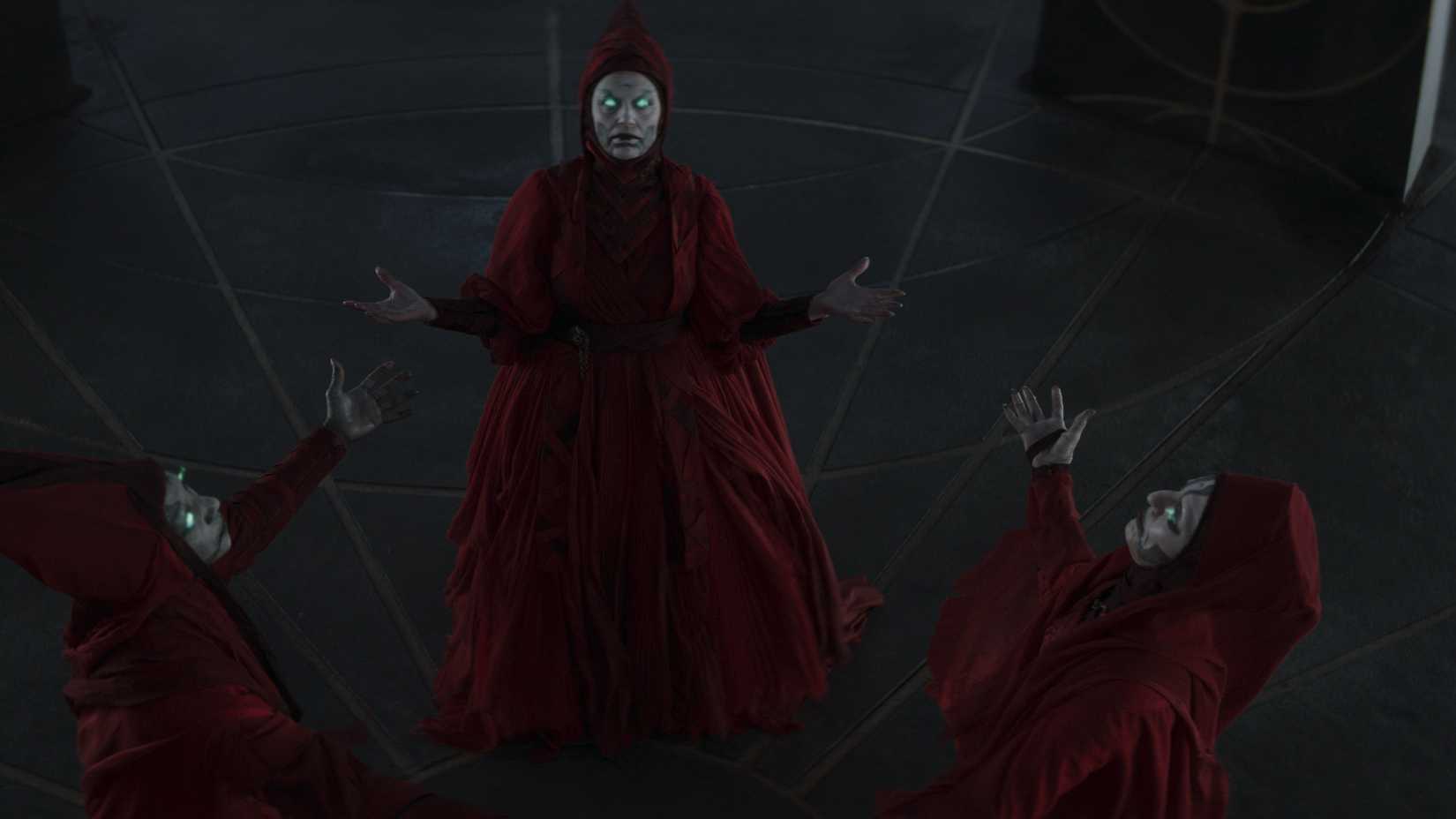 As Grandes Mães ressuscitando mortos em Ahsoka temporada 1.