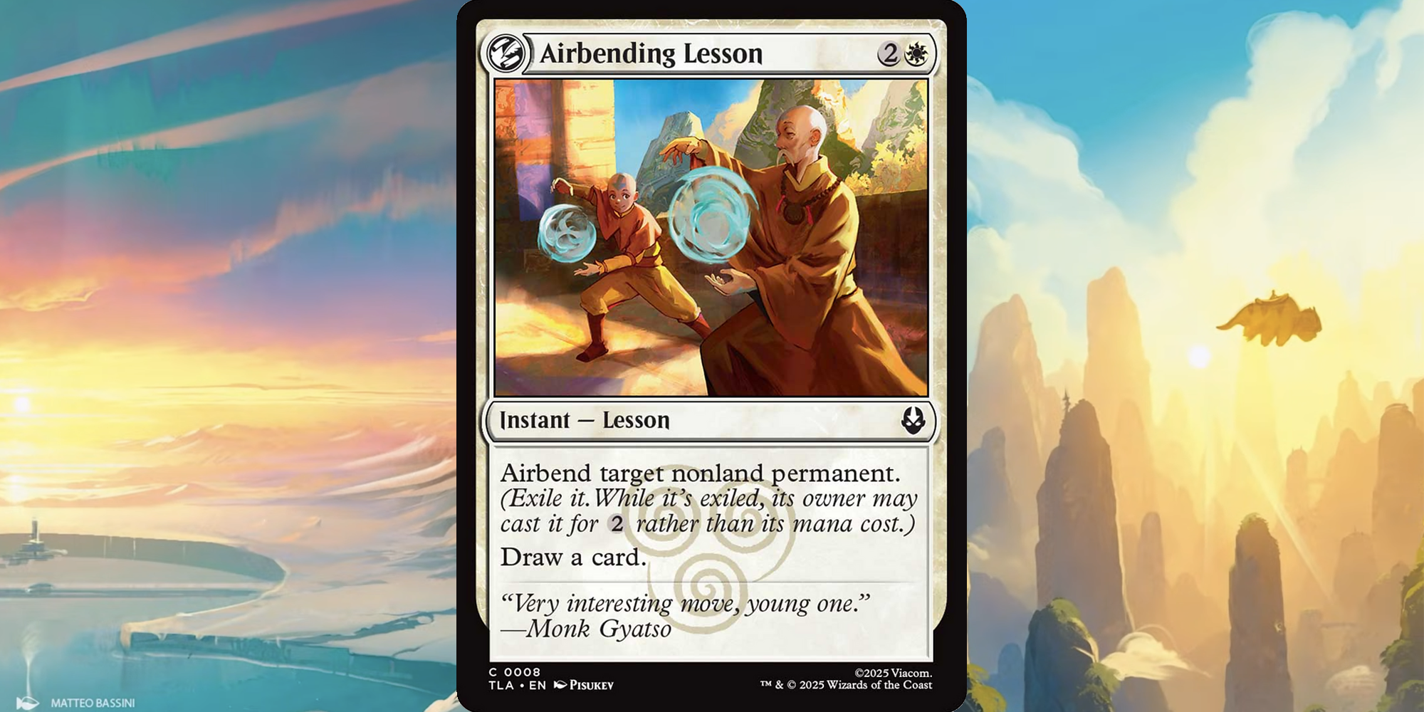 Airbending Lesson MTG Card
