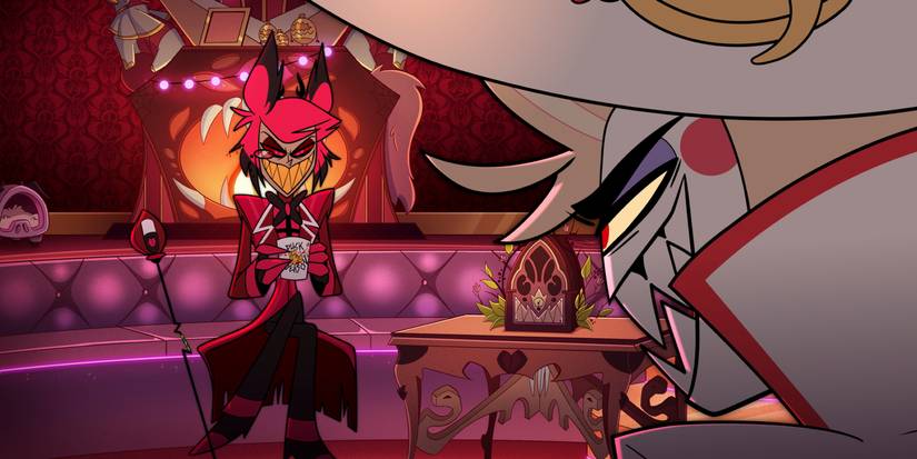 Alastor e Lúcifer se encaram com malícia na 2ª temporada de Hazbin Hotel