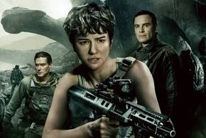 Characters from Alien: Covenant