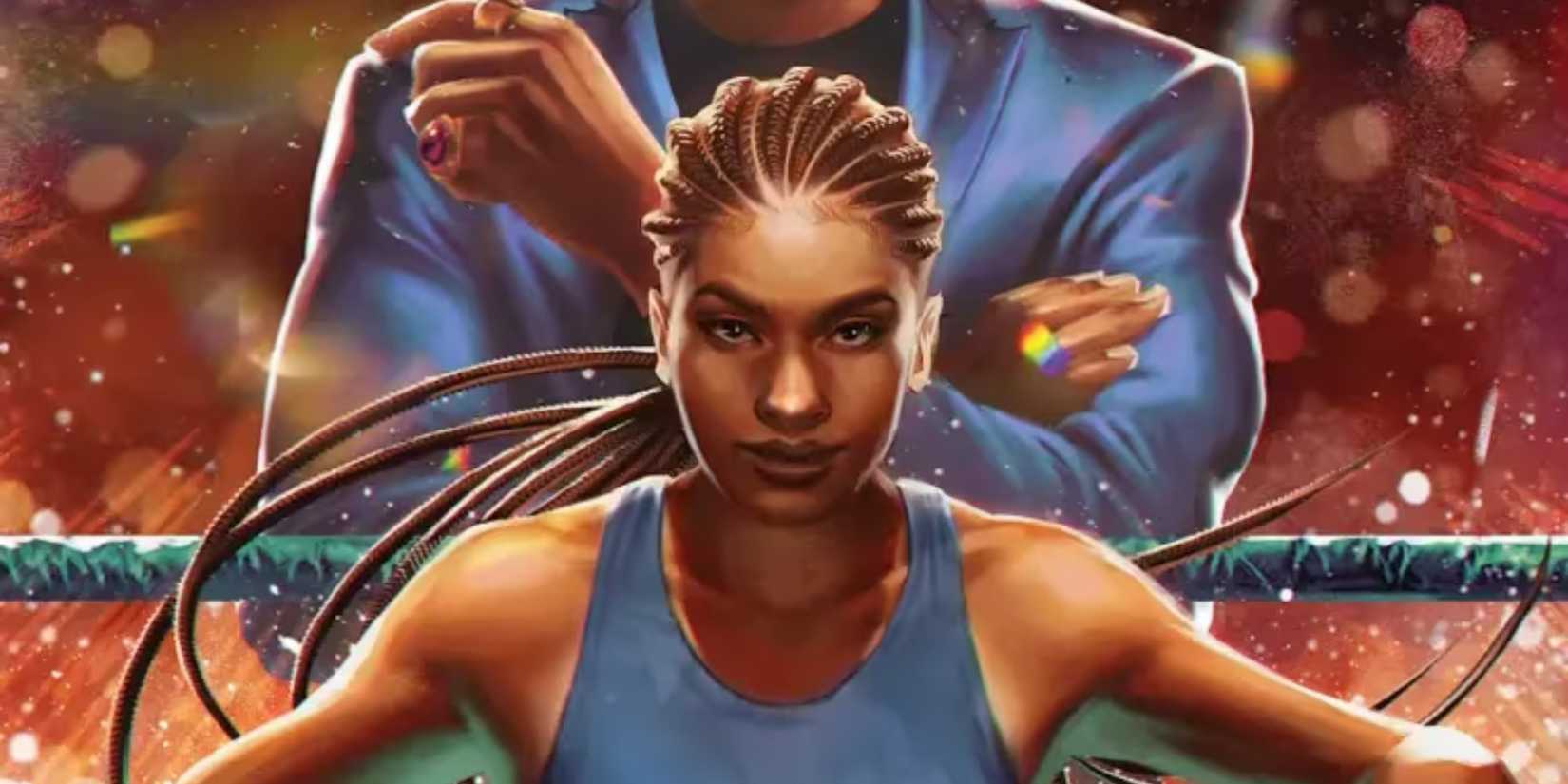 Amara Creed na capa do gibi Creed