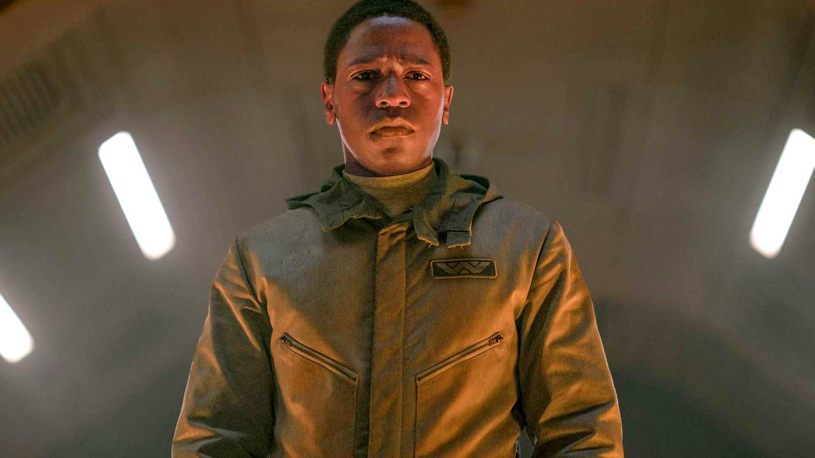 Andy looking worried in Alien Romulus