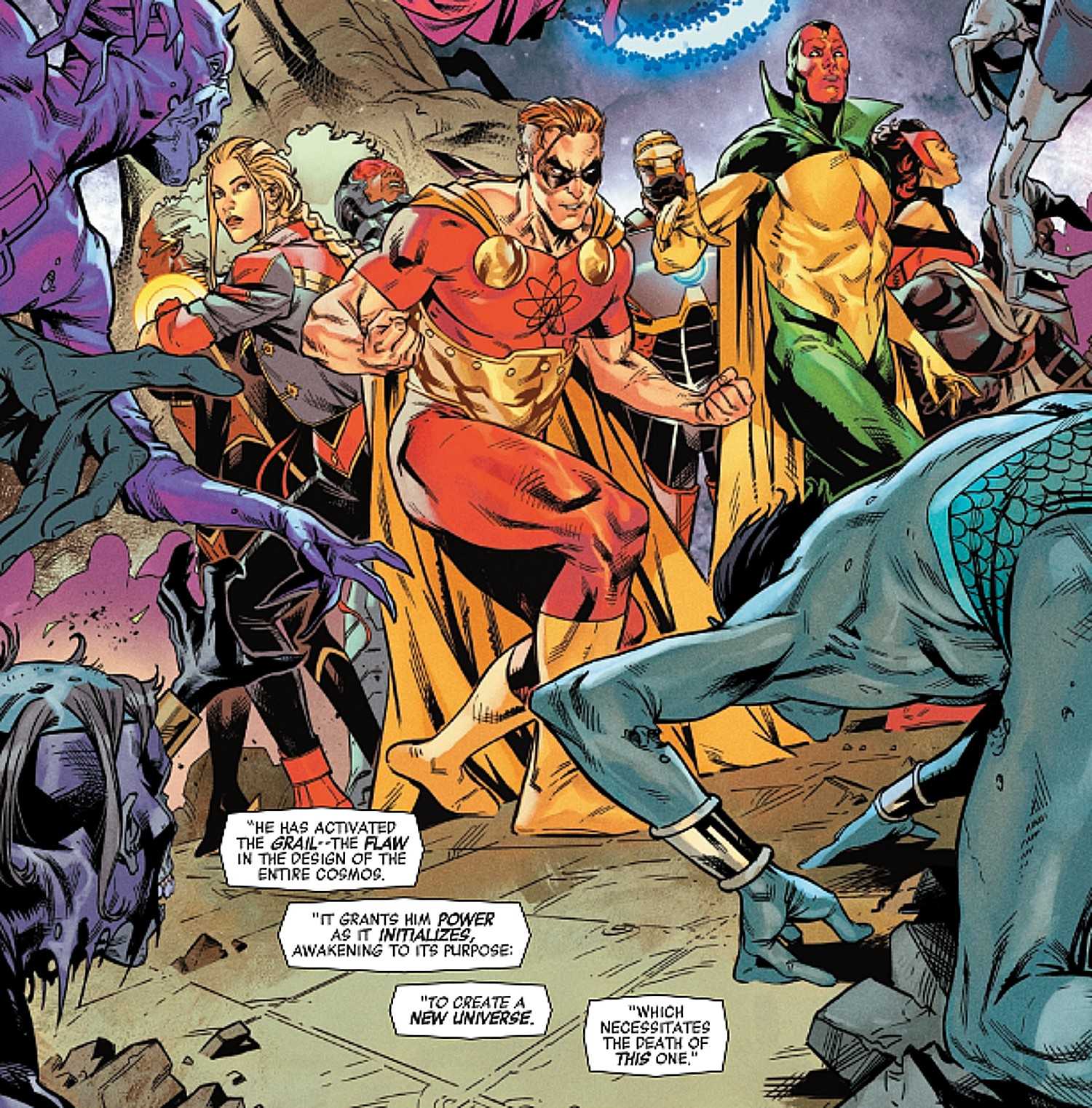 Avengers #32, Avengers, Kang'ın zombileriyle savaşıyor