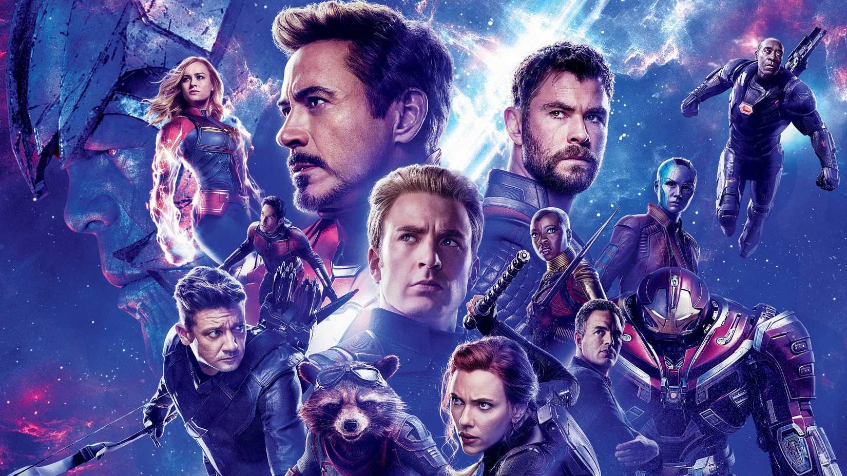 MCU heroes in Avengers: Endgame poster