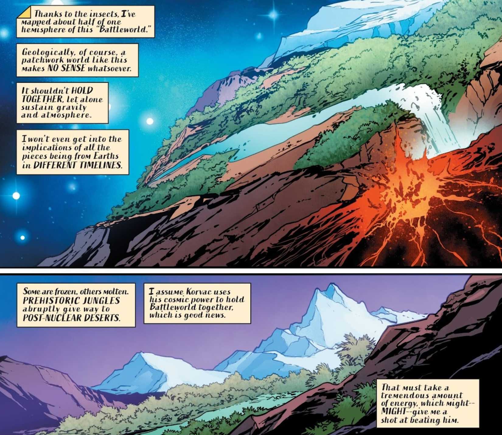 HANK PYM AVENGERS BERSPEKULASI TENTANG CARA MENGALAHKAN KORVAC MENGGUNAKAN BATTLEWORLD