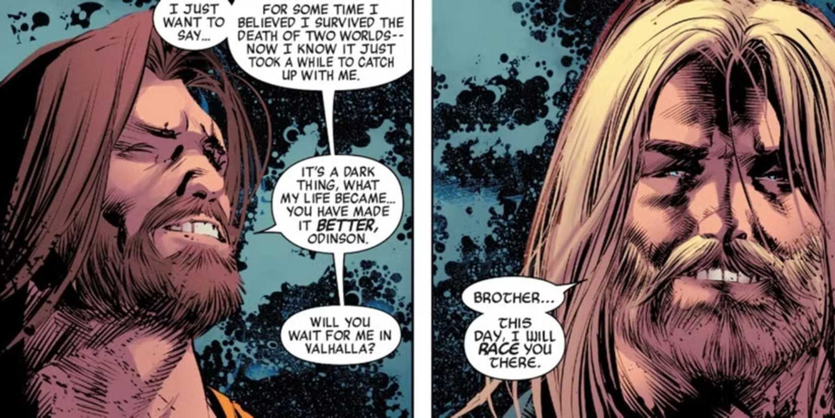 avengers thor and hyperion bonding