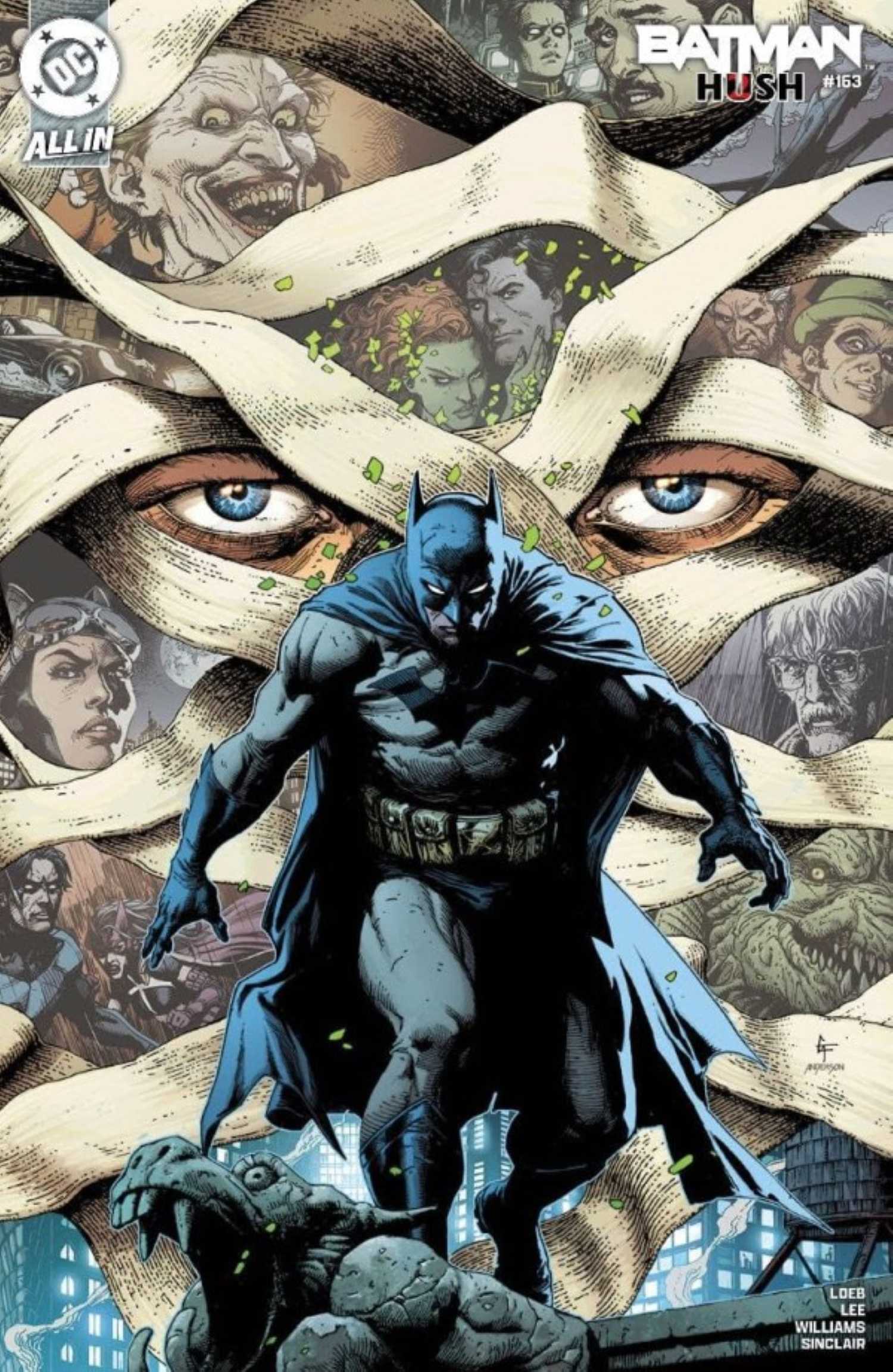 Batman #163 Hush 2 cover art variant
