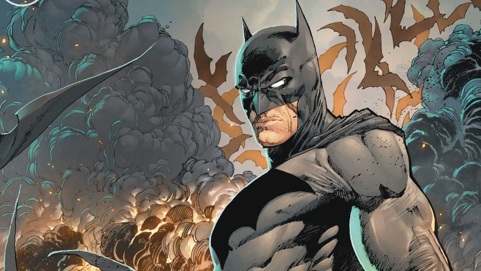 Batman #63 Bruce is curb stomping Killer Croc