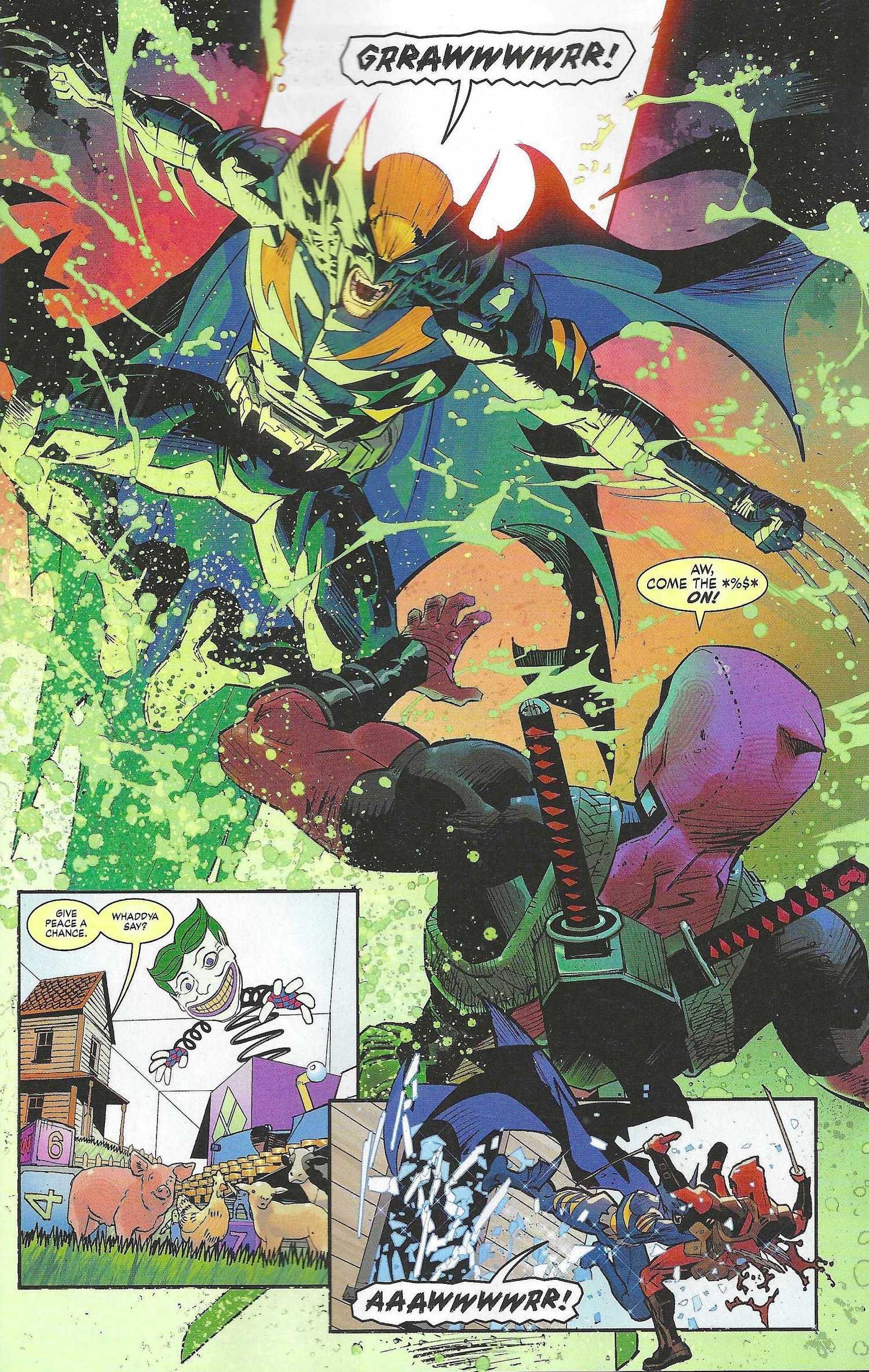 Batman Deadpool #1 Dark Claw