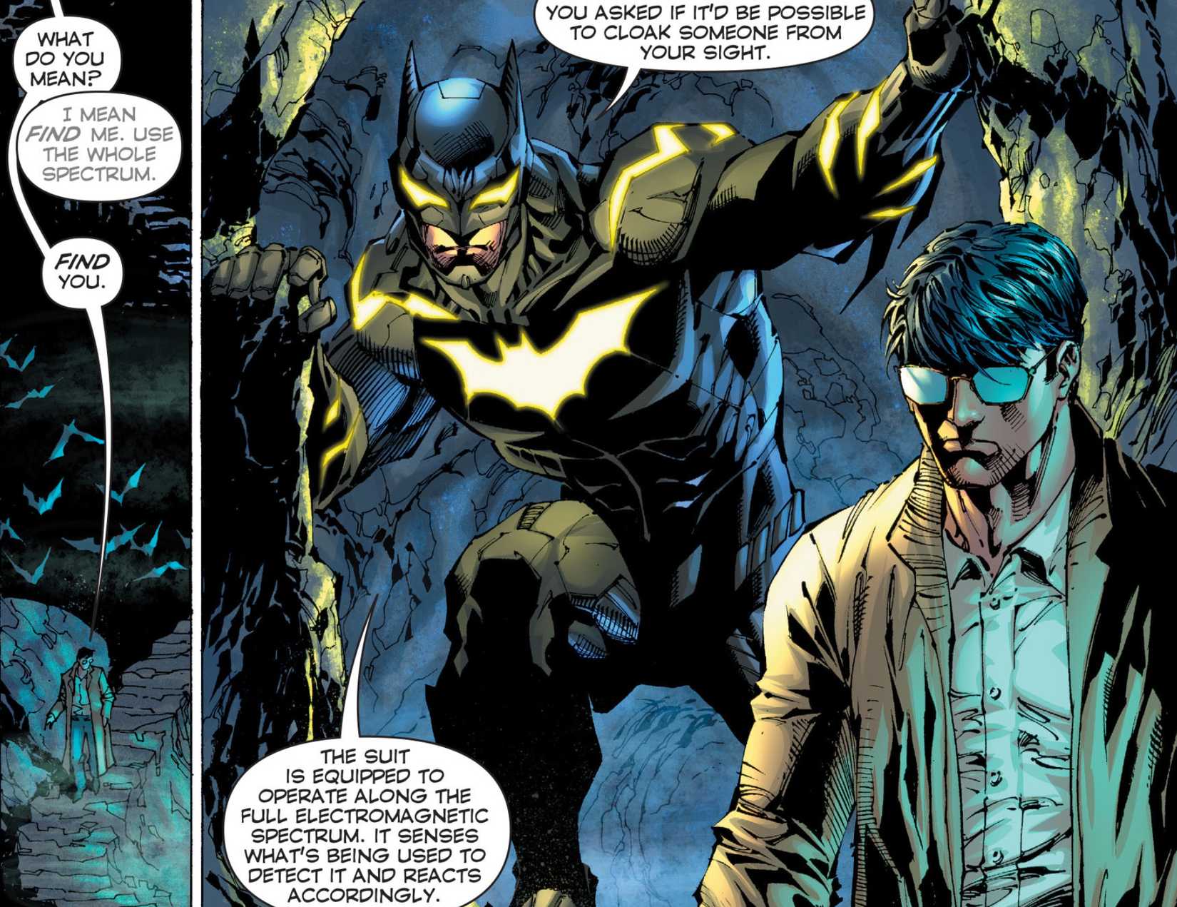 Batman's Epic Invisible Stealth Suit Returns After 12 Years
