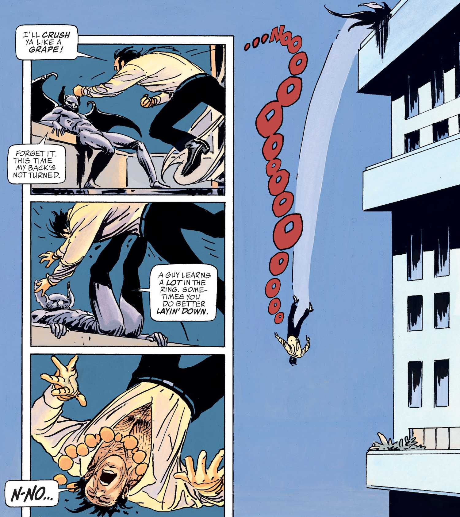 Batman Kills A Mobster in Just Imagine Stan Lee Comic Art