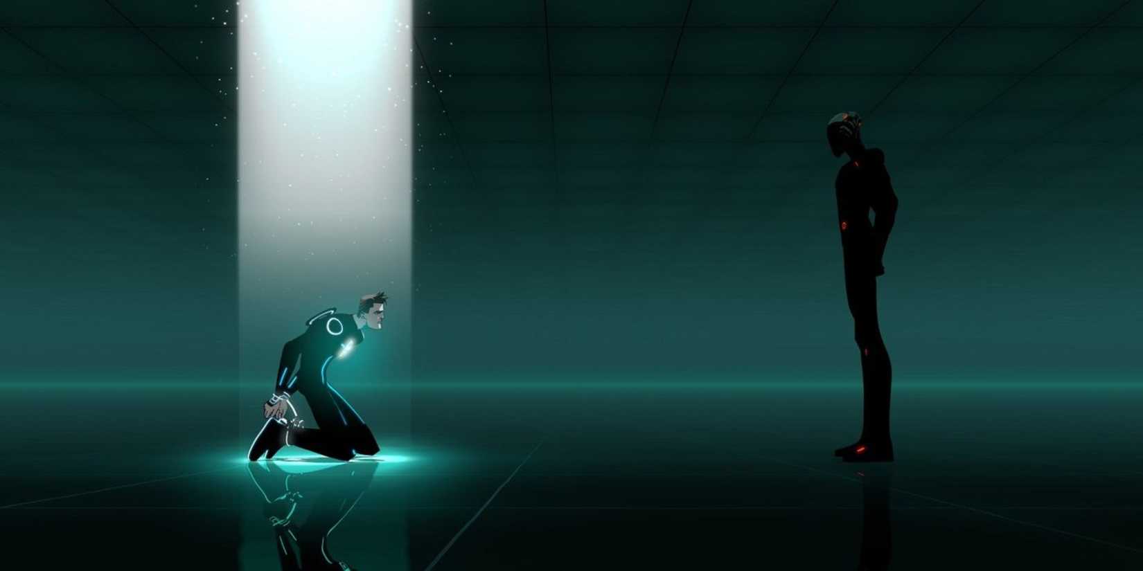 Beck algemado em Tron Uprising