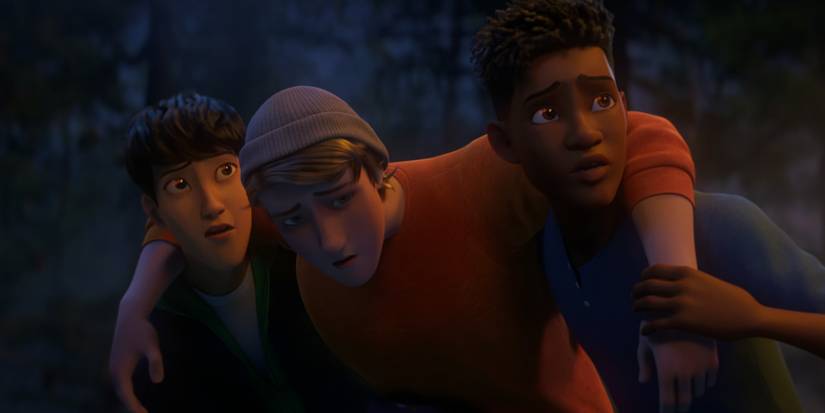 Ben se apoia em Kenji e Darius em Jurassic World: Chaos Theory temporada 4