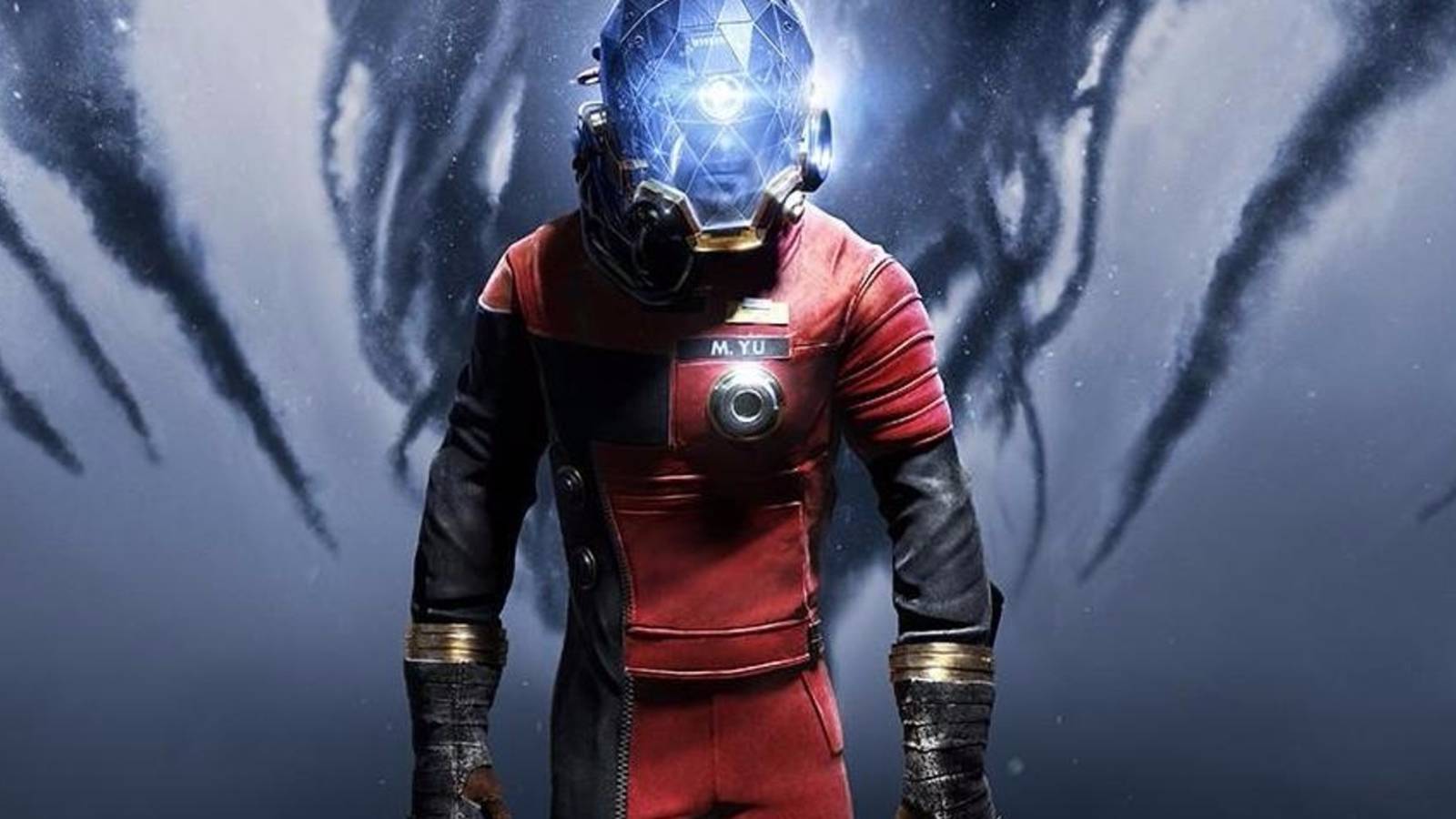 Morgan Yu walks forward with shadows stalking his presence in Prey.