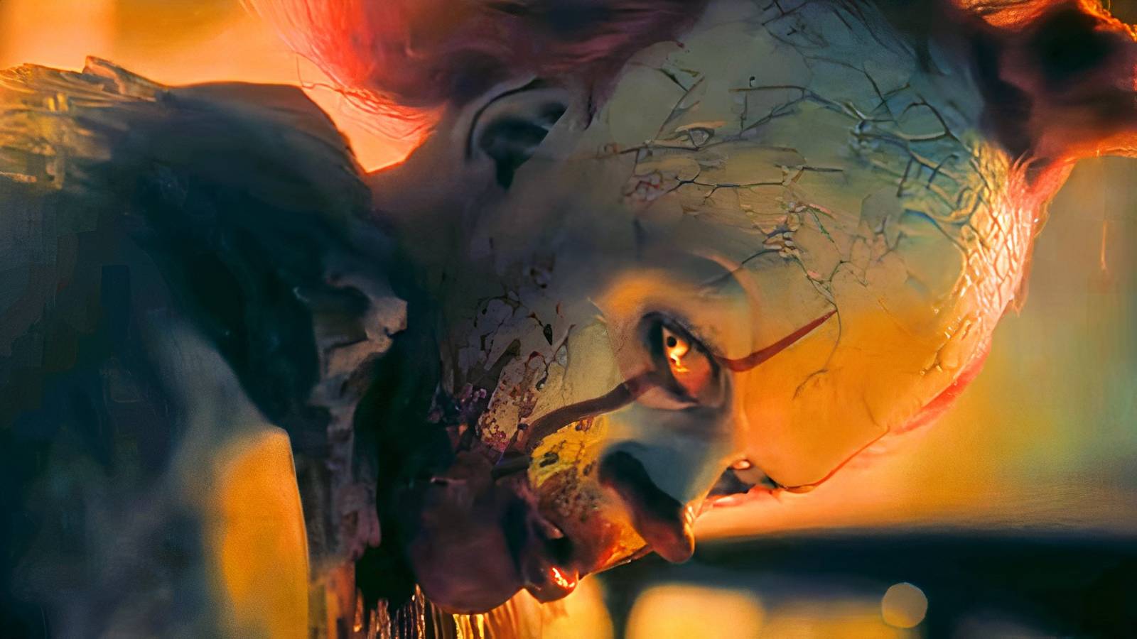 Bill Skarsgard as Pennywise in It: Welcome to Derry