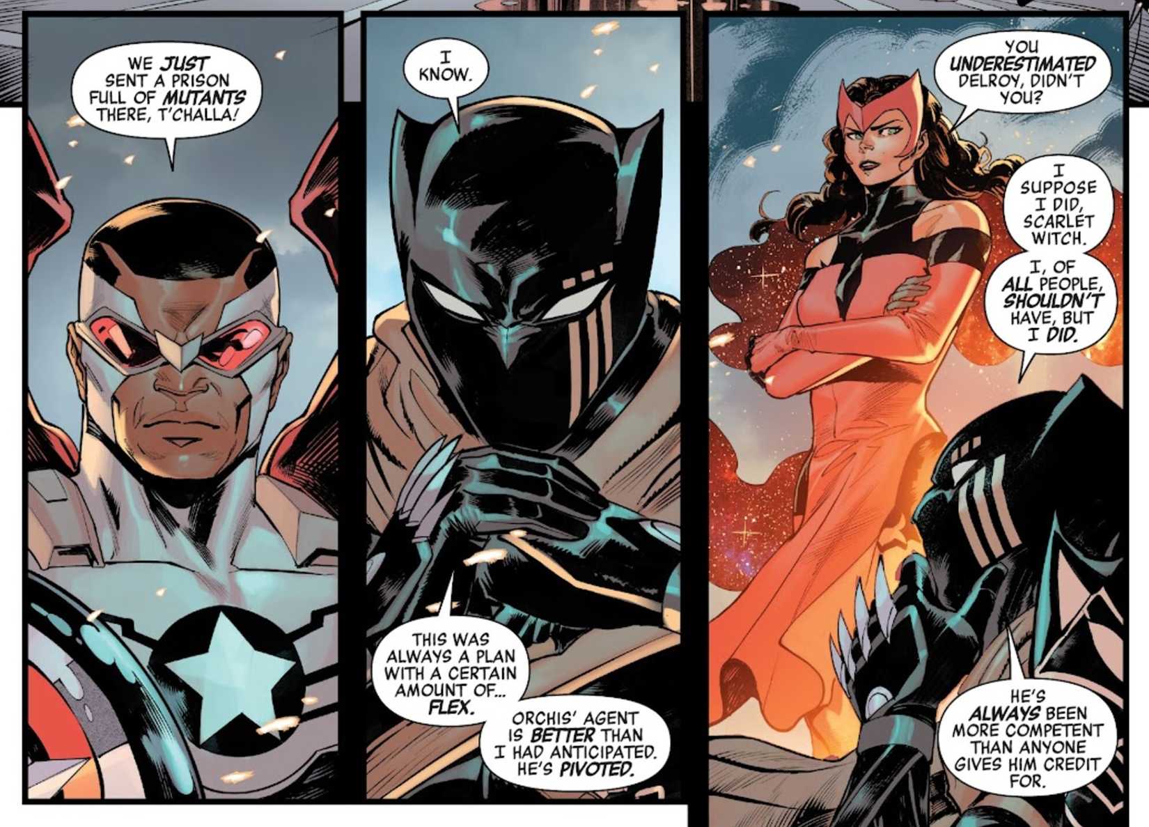 black panther admits 3-d man is the most underrated avengers hero