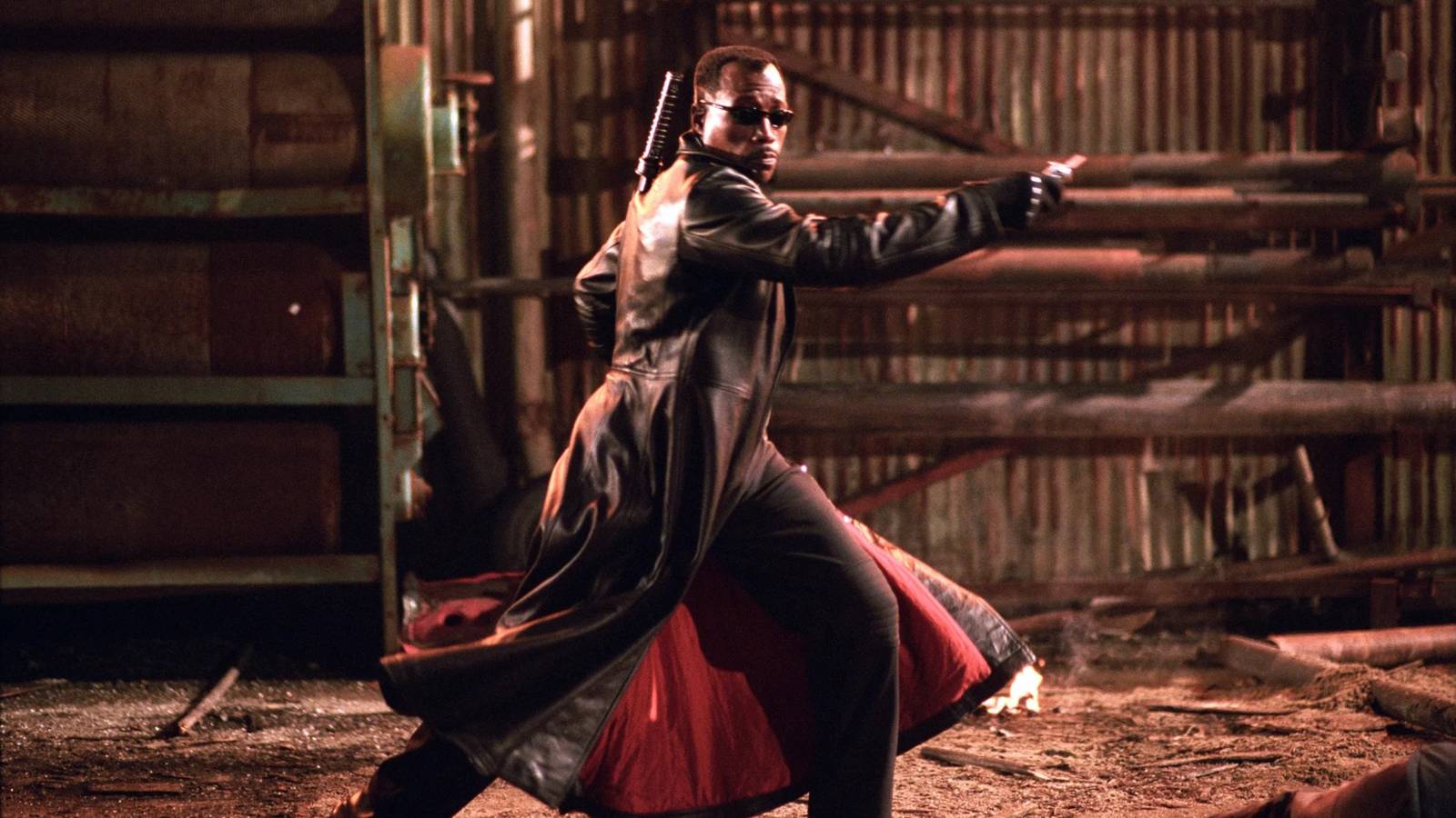 Blade fighting in Blade Trinity