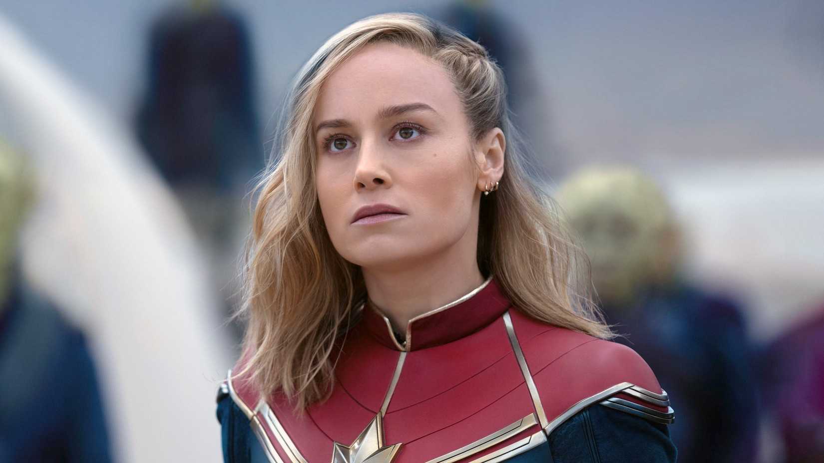 Brie Larson como Capitã Marvel em As Marvels