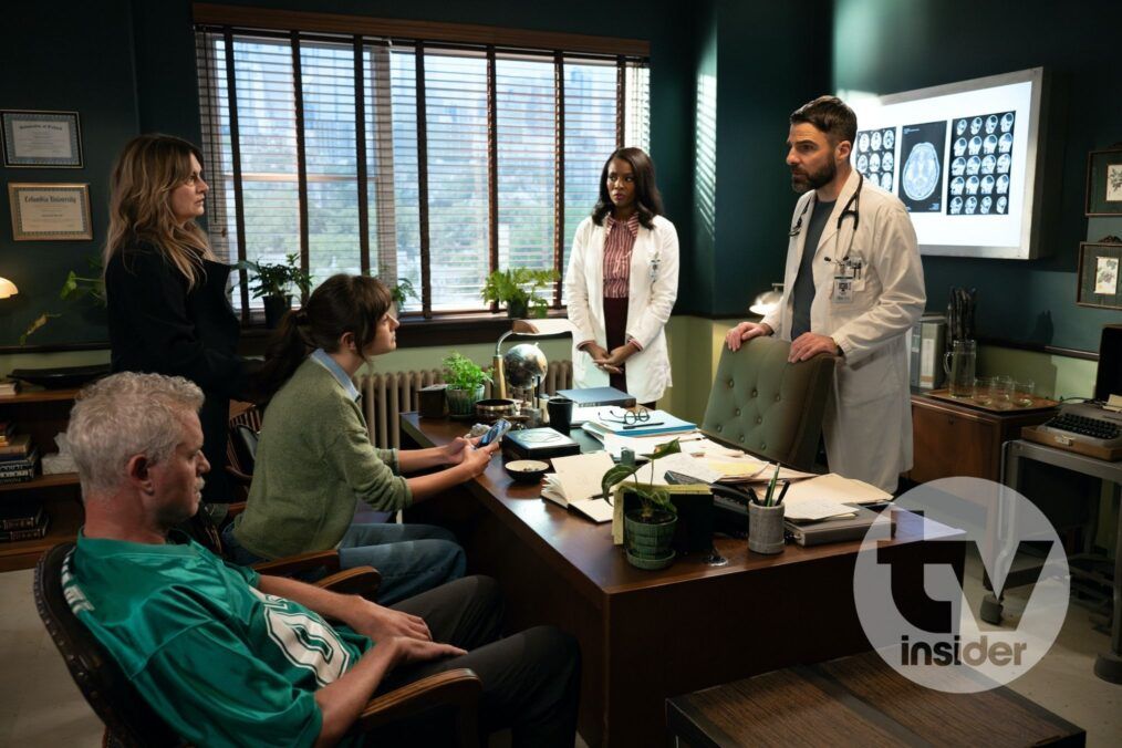 Brilliant Minds' Matthew, Alicia, Gabby, Dr. Oliver Wolf and Dr. Carol Pierce