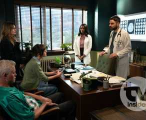 Brilliant Minds' Matthew, Alicia, Gabby, Dr. Oliver Wolf and Dr. Carol Pierce