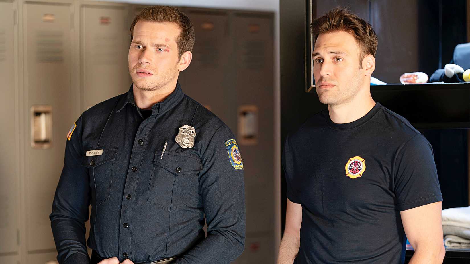 Buck and Eddie in 9-1-1