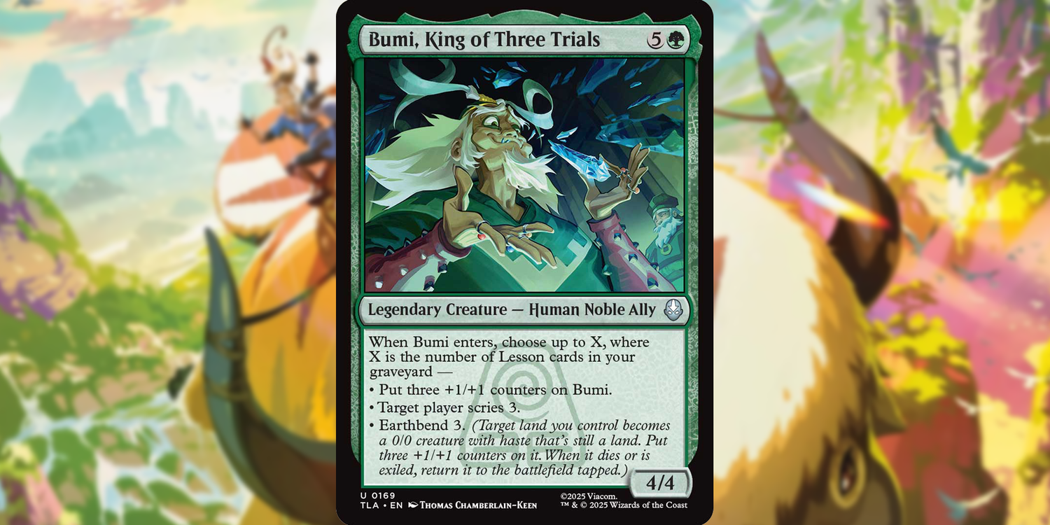 Magic: The Gathering x Avatar: The Last Airbender Exclusive Card Preview Magic: The Gathering x Avatar: The Last Airbender Exclusive Card Preview