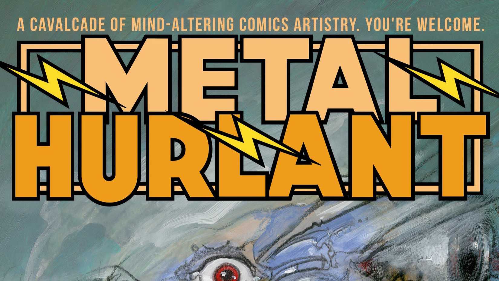 Capa das HQs Metal Hurlant