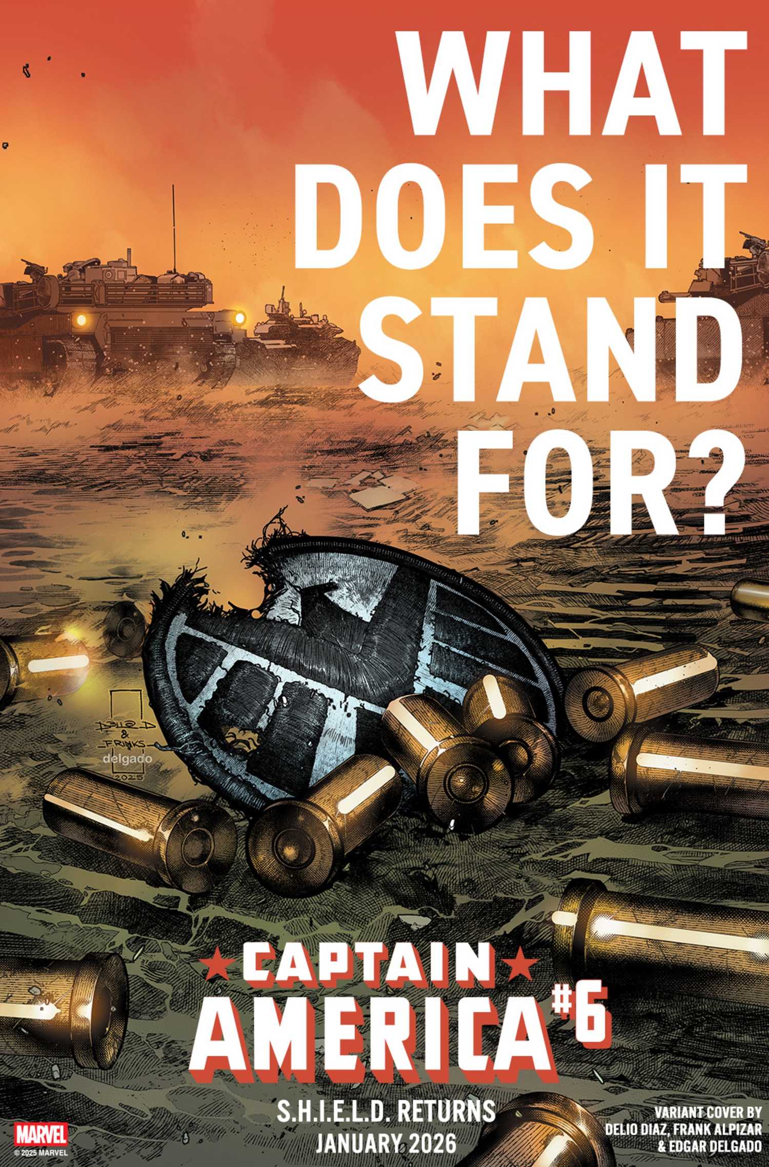 captain america 6 promotional image teasing shield's return