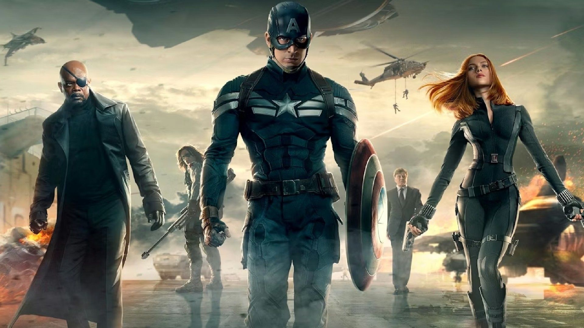 il cast di captain america: the winter soldier