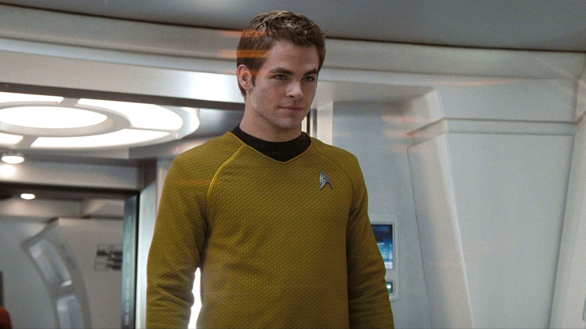 Captain Kirk in Star Trek 2009