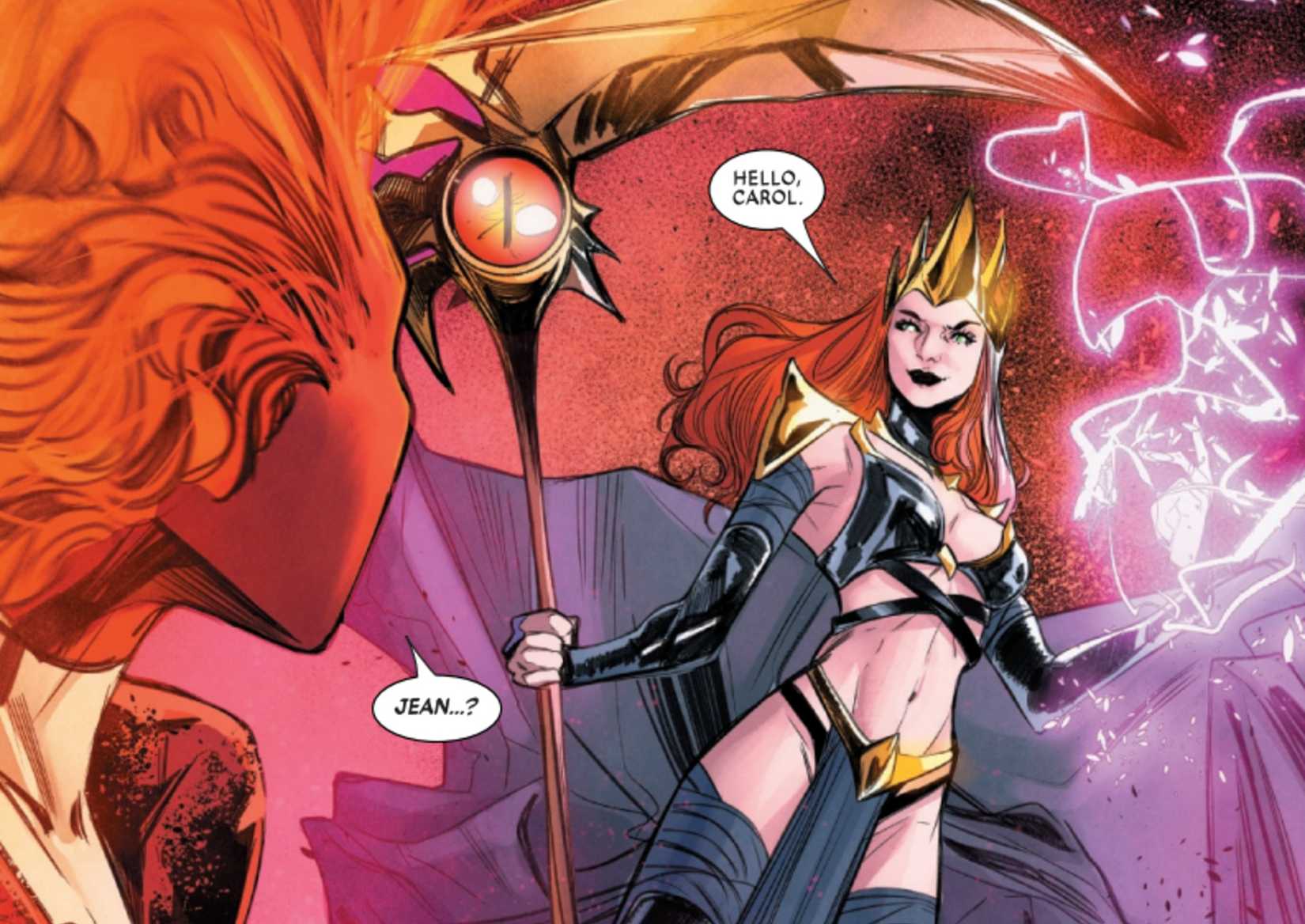 Captain Marvel Unleashes New Powers as Binary Phoenix