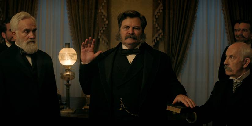 chester arthur is sworn in as president in death by lightning 1