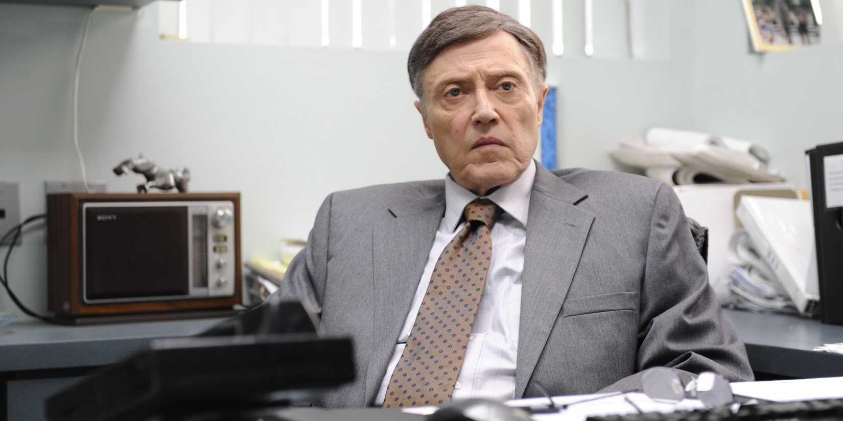 Christopher Walken em seu escritório em Dark Horse