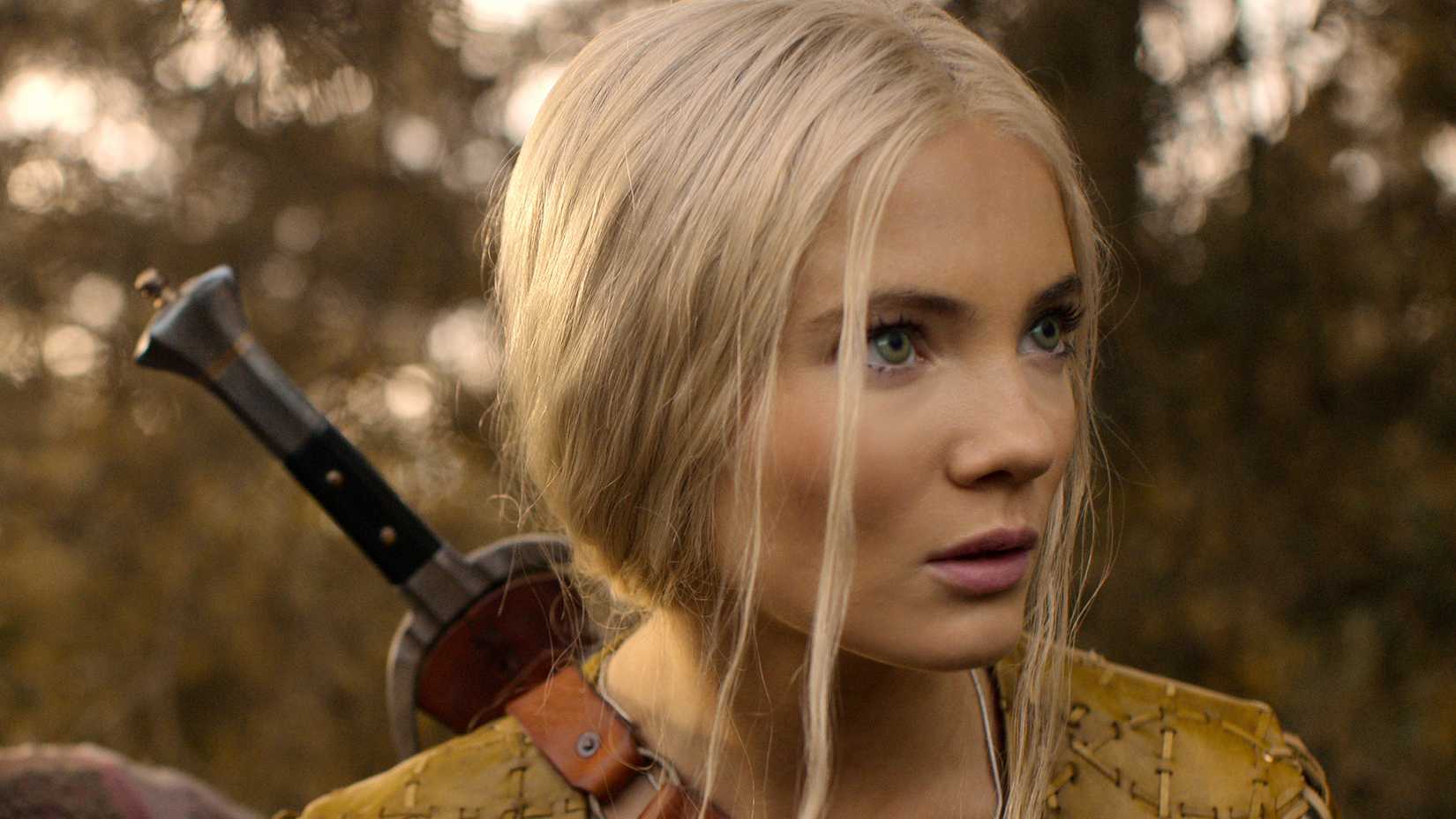 Ciri como Falka em The Witcher temporada 4