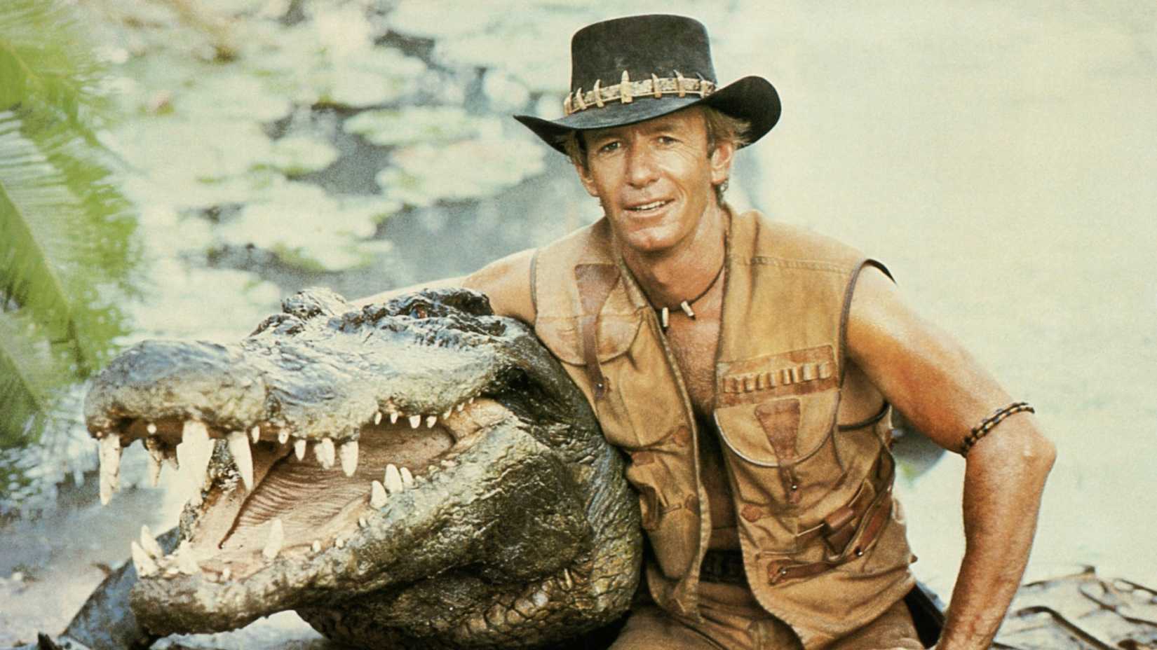 Paul Hogan em Crocodile Dundee