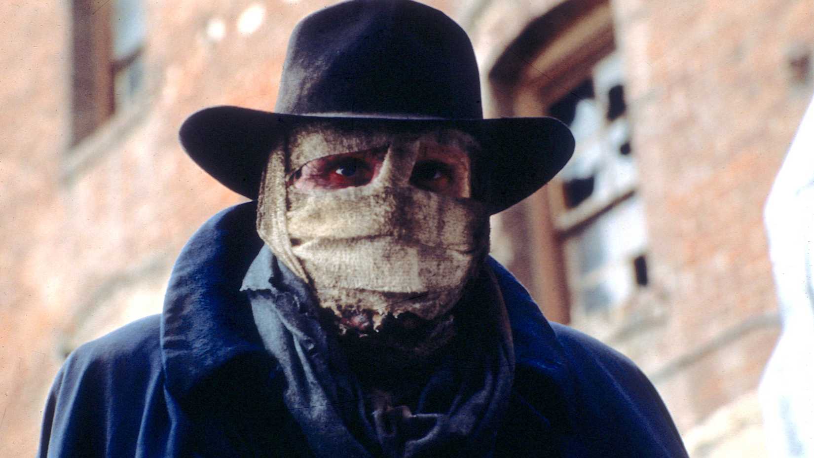Darkman coberto de bandagens em Darkman