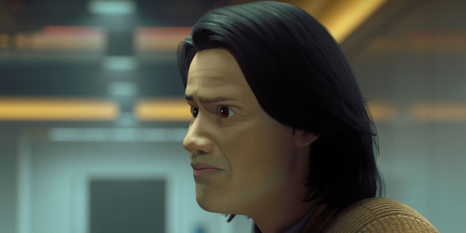 Dr. Wu looks upset in Jurassic World: Chaos Theory Season 4
