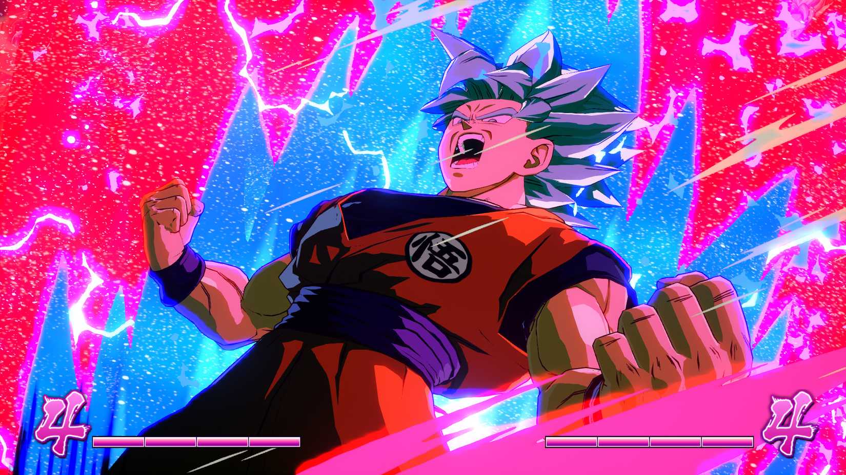 Dragon Ball FighterZ goku powering up