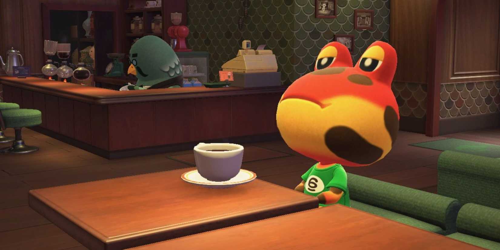 Drift at Brewsters The Roost in Animal Crossing New Horizons