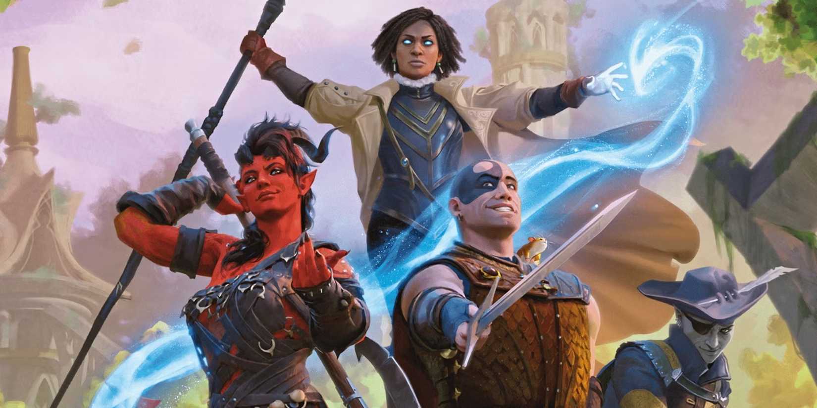 Карлах, Минск и другие персонажи из Dungeons and Dragons собрались.