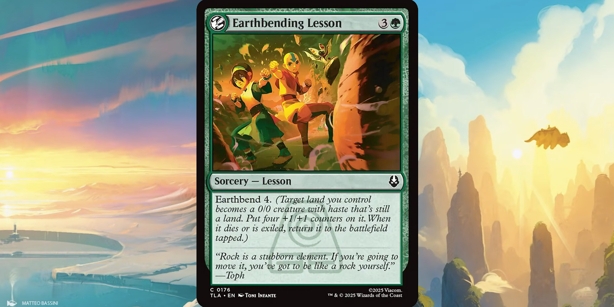 Earthbending Lesson MTG