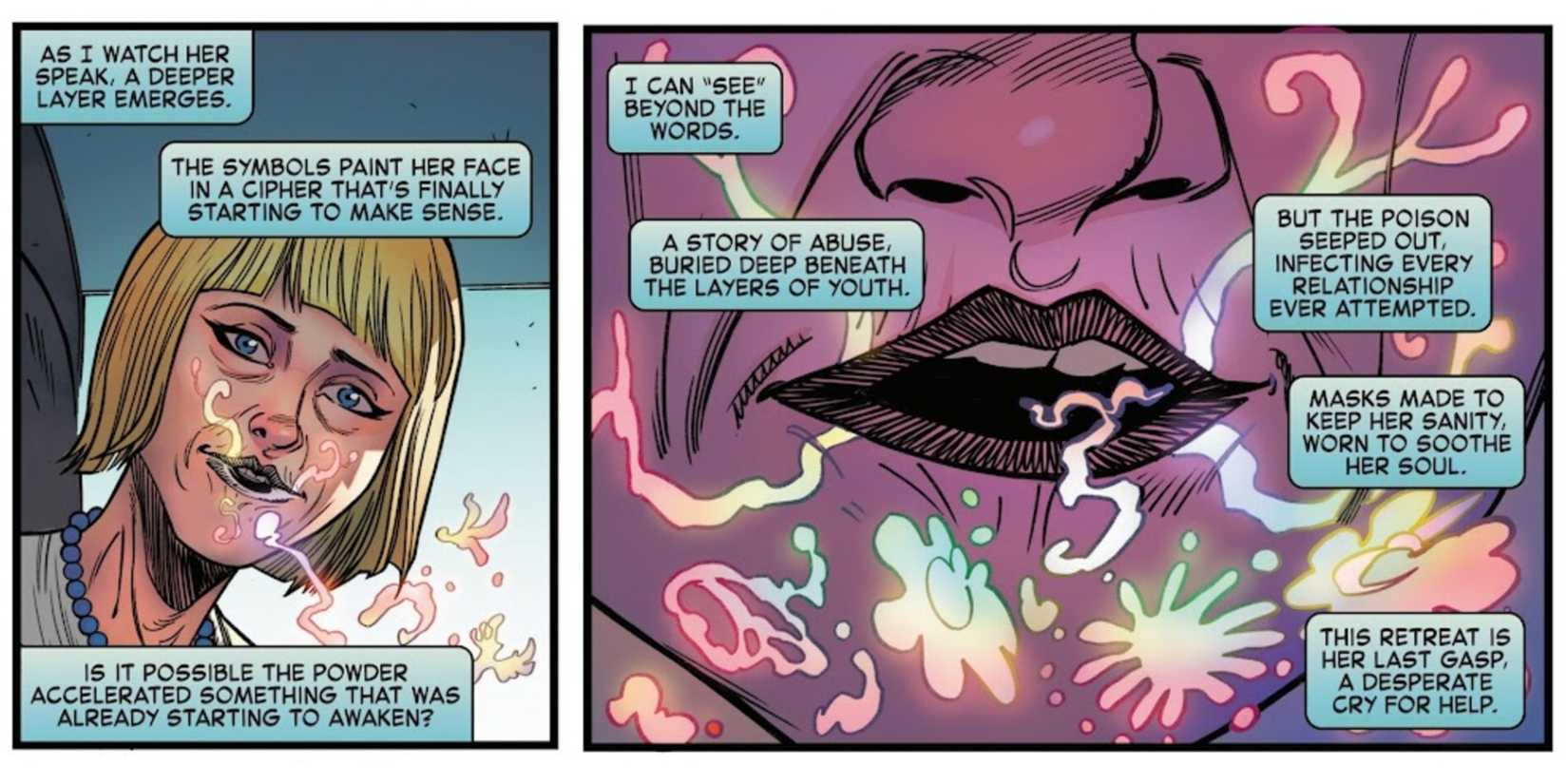 echo demonstrates her new superpowers