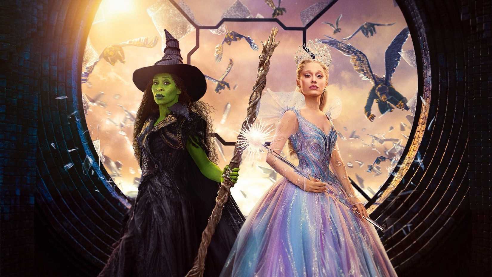 Elphaba e Glinda em Wicked: For Good