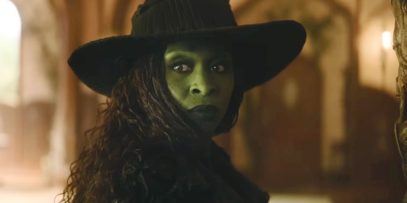 Elphaba pronta a incontrare il Mago